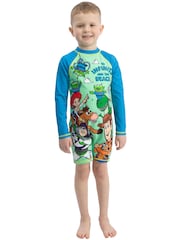 Character Green Disney Toy Story Swimsuit Woody, Buzz Lightyear, Jessie - Image 7 of 11