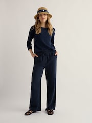 Seasalt Cornwall Blue Knavock Jumper Plain - Image 2 of 5