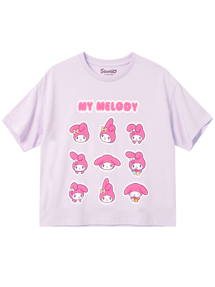 Character Purple Hello Kitty T-Shirt My Melody - Image 1 of 8