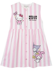 Character Pink Hello Kitty Stripes Dress - Image 1 of 11