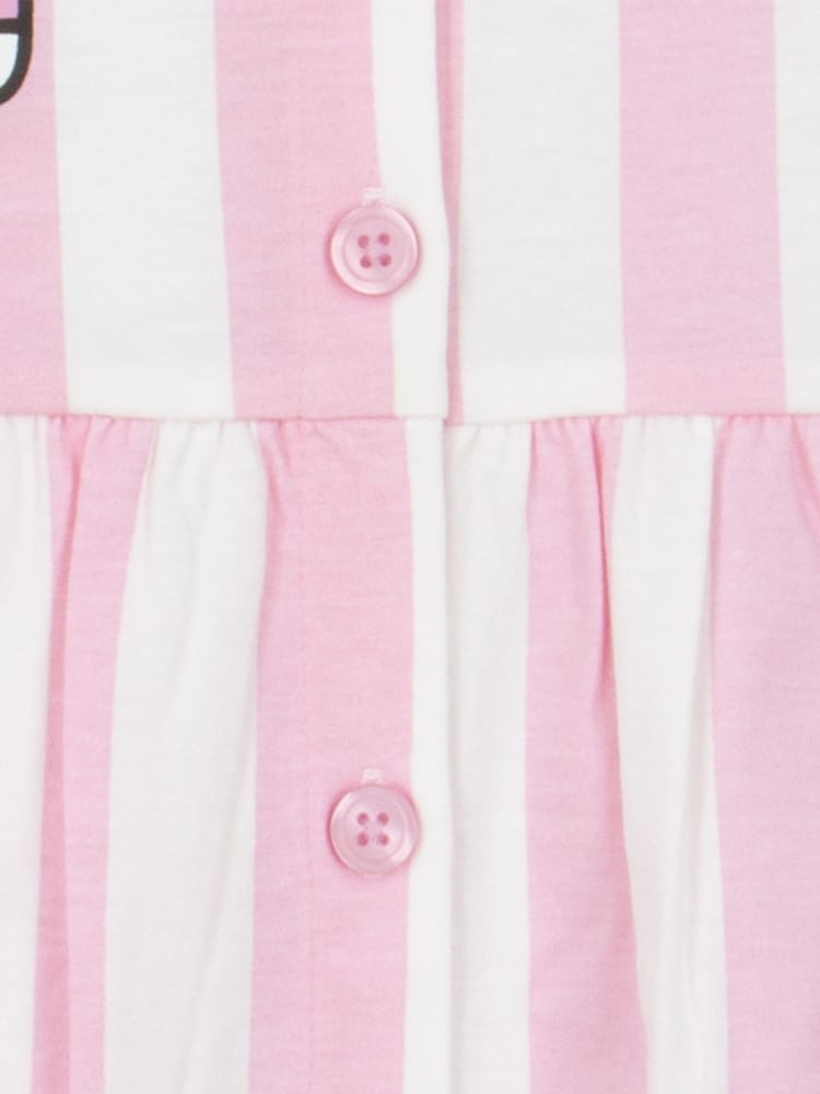 Character Pink Hello Kitty Stripes Dress - Image 11 of 11 Character Pink Hello Kitty Stripes Dress - Image 11 of 11