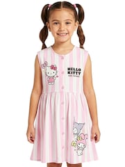 Character Pink Hello Kitty Stripes Dress - Image 2 of 11
