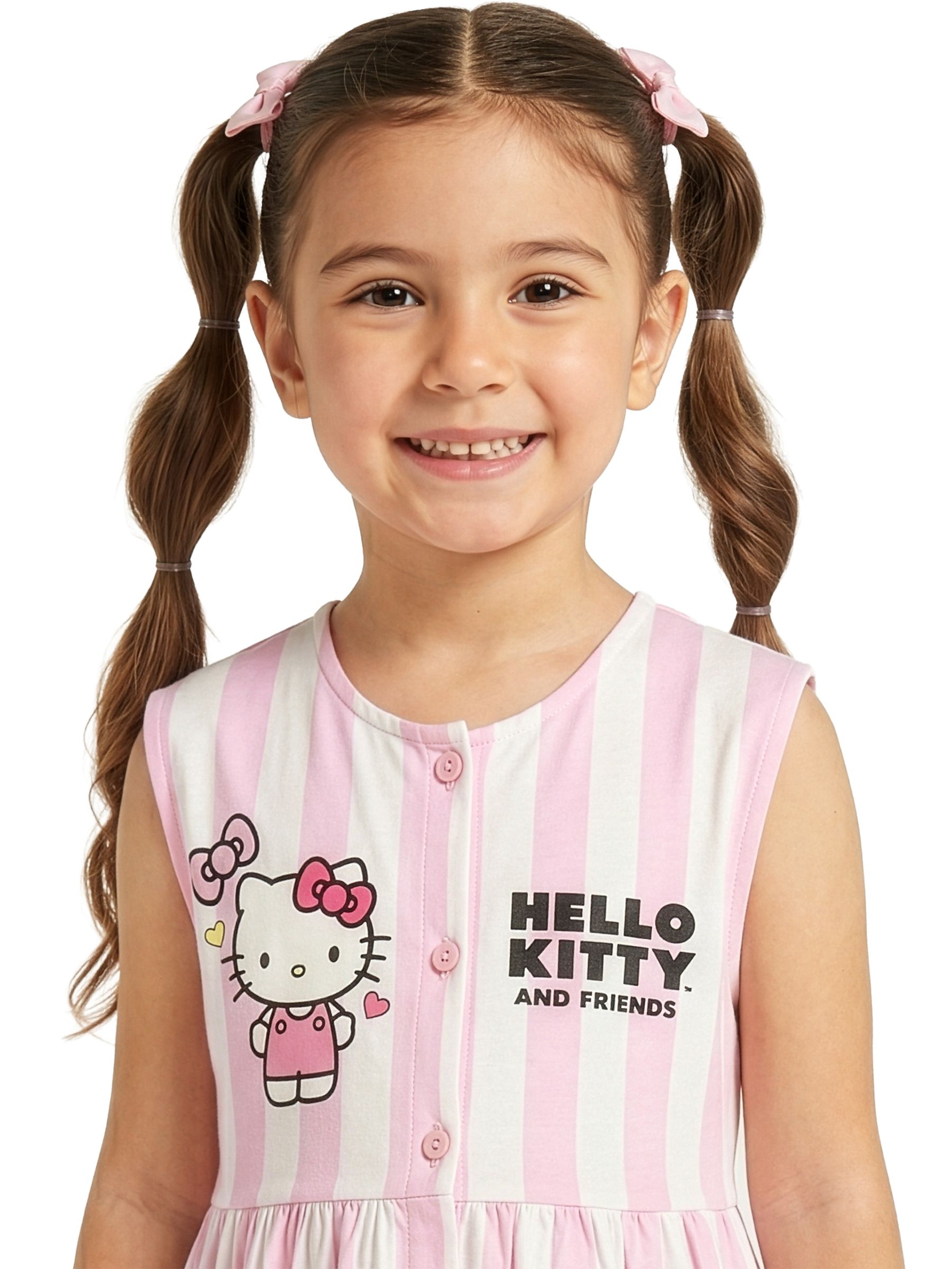 Buy Character Pink Hello Kitty Stripes Dress from Next Ukraine