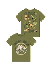 Character Green Jurassic World T-Rex T-Shirt - Image 1 of 6