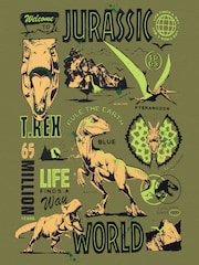 Character Green Jurassic World T-Rex T-Shirt - Image 5 of 6