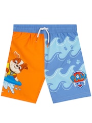 Character Blue PAW Patrol Swimming Trunks Marshall, Chase and Rubble - Image 1 of 9
