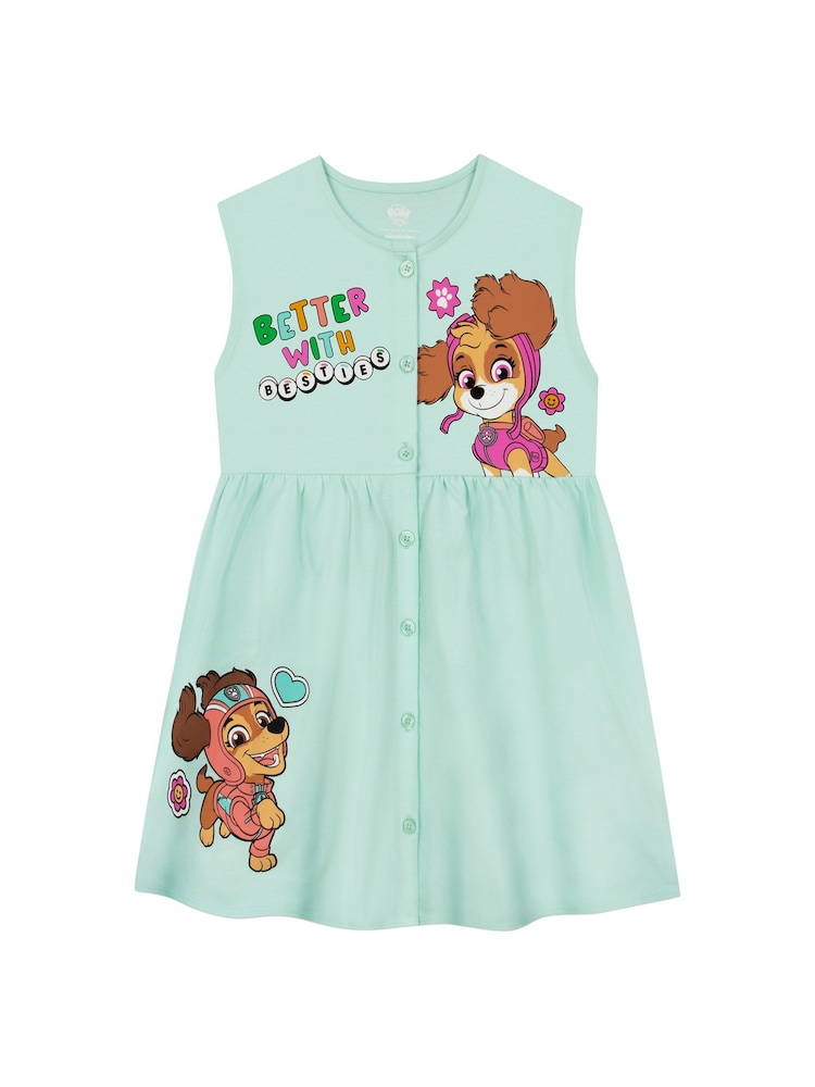 Character Green PAW Patrol Dress Skye And Liberty - Image 1 of 10 Character Green PAW Patrol Dress Skye And Liberty - Image 1 of 10