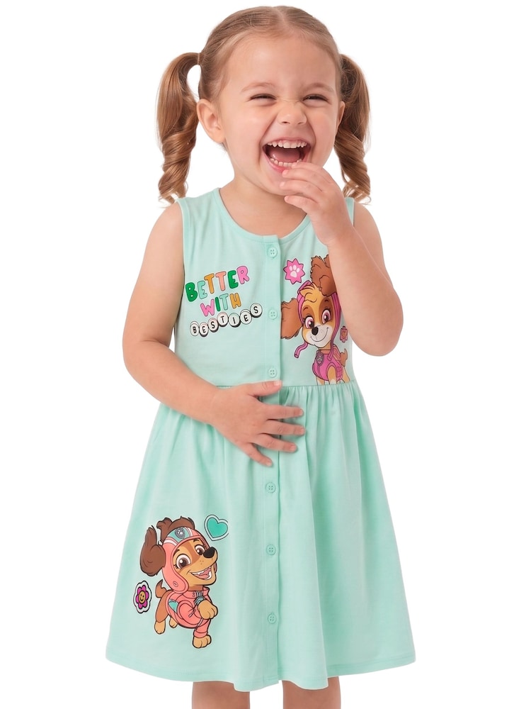 Character Green PAW Patrol Dress Skye And Liberty - Image 2 of 10 Character Green PAW Patrol Dress Skye And Liberty - Image 2 of 10