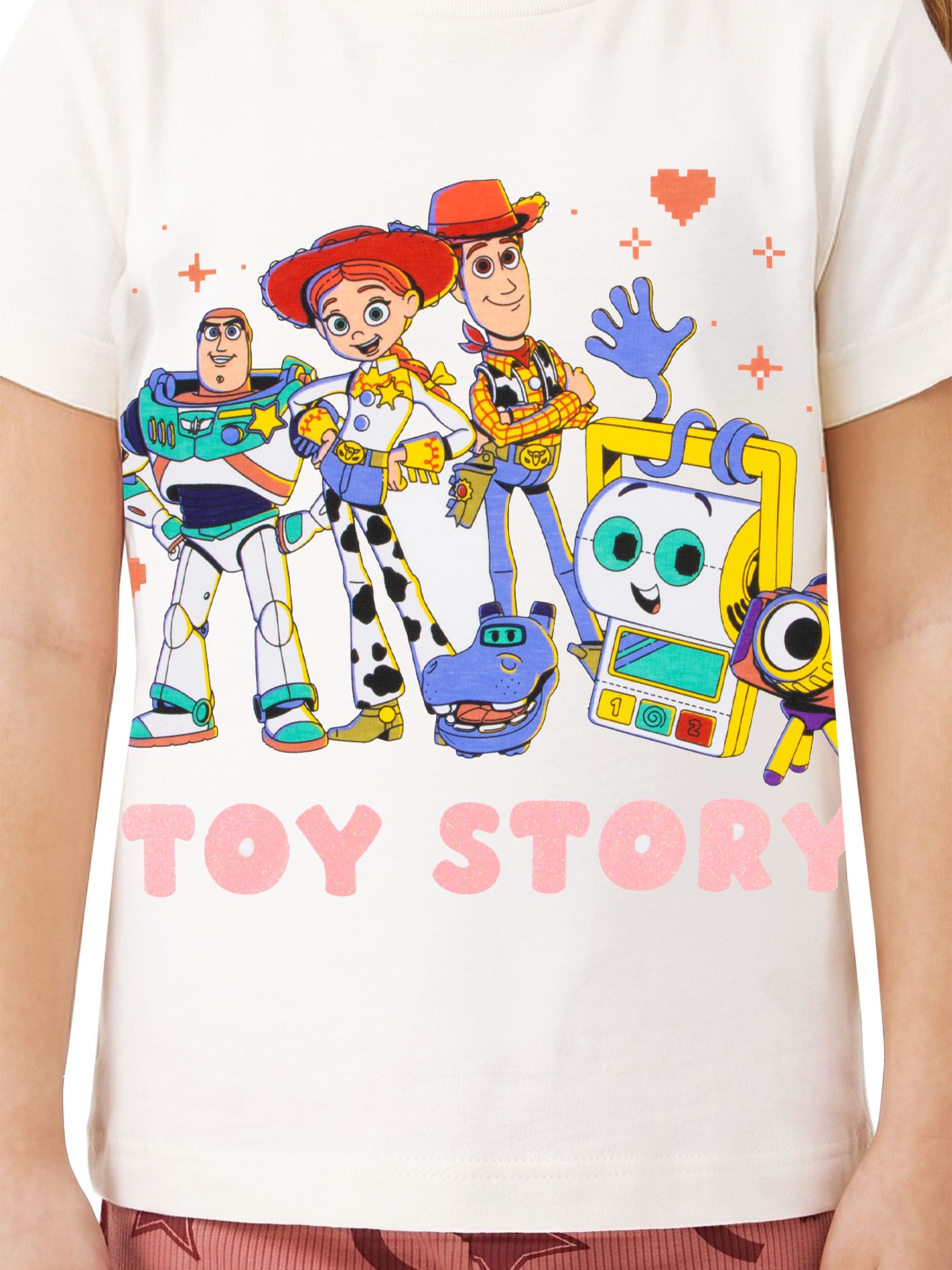 Buy Character Pink Disney Toy Story T-Shirt And Shorts Set from