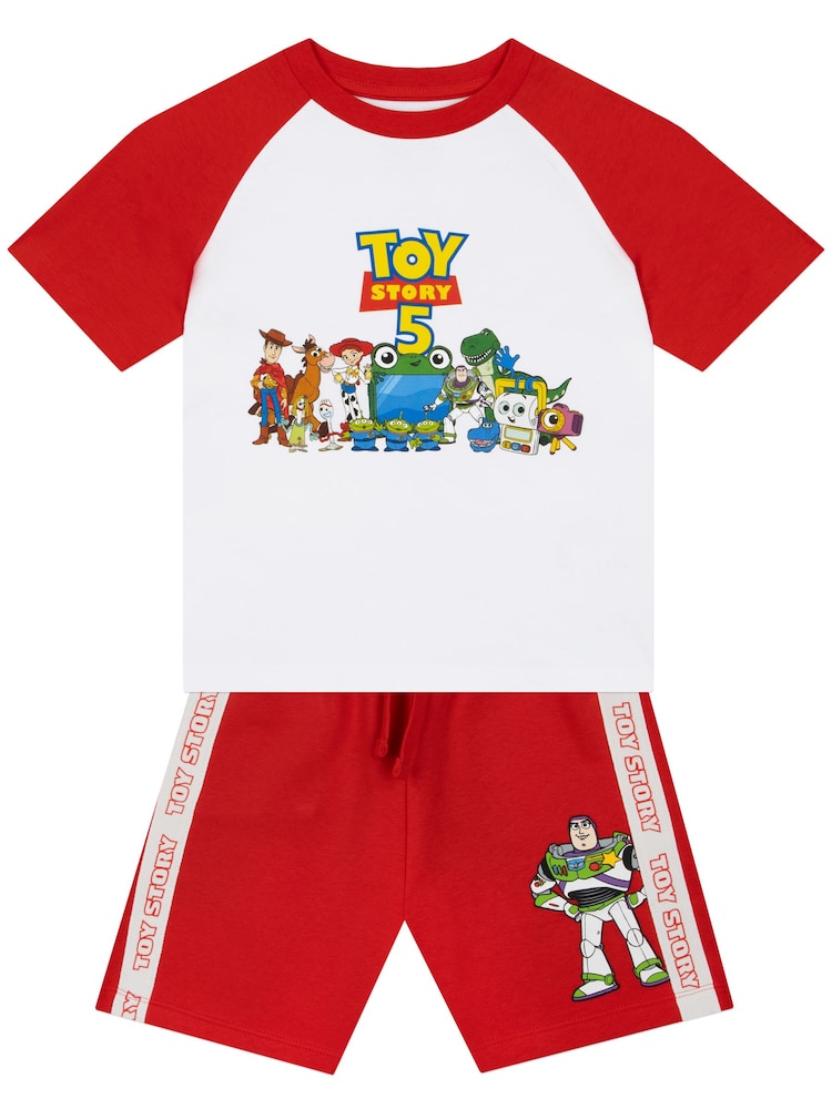 Character Red Disney Toy Story T-Shirt And Shorts Set Woody - Image 1 of 11 Character Red Disney Toy Story T-Shirt And Shorts Set Woody - Image 1 of 11
