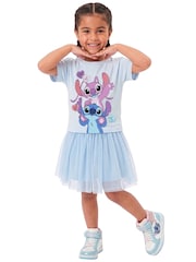 Character Blue Disney Lilo & Stitch T-Shirt And Skirt Set - Image 10 of 12