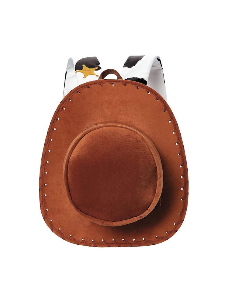 Character Brown Disney Toy Story Novelty Woody's Hat Backpack - Image 1 of 9 Character Brown Disney Toy Story Novelty Woody's Hat Backpack - Image 1 of 9