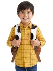 Character Brown Disney Toy Story Novelty Woody's Hat Backpack - Image 7 of 9