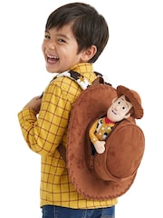 Character Brown Disney Toy Story Novelty Woody's Hat Backpack - Image 9 of 9