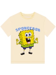 Character Yellow SpongeBob SquarePants T-Shirt - Image 2 of 6