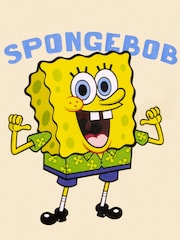 Character Yellow SpongeBob SquarePants T-Shirt - Image 4 of 6