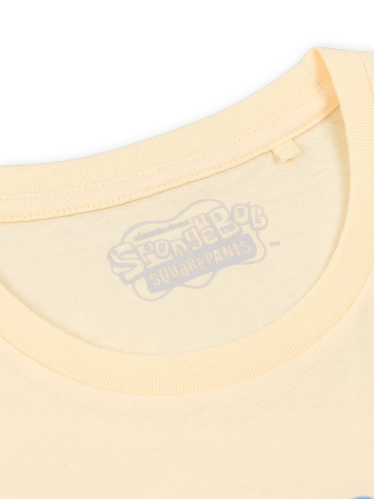 Character Yellow SpongeBob SquarePants T-Shirt - Image 6 of 6 Character Yellow SpongeBob SquarePants T-Shirt - Image 6 of 6