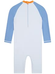 Character Blue Disney Mickey Mouse Long Sleeve Swimsuit - Image 5 of 7