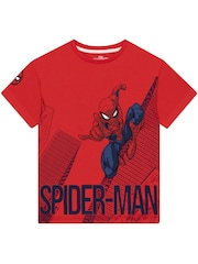 Character Red Marvel Spider-Man T-Shirt - Image 1 of 10