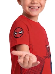Character Red Marvel Spider-Man T-Shirt - Image 6 of 10