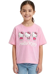 Character Pink Hello Kitty T-Shirt - Image 7 of 10