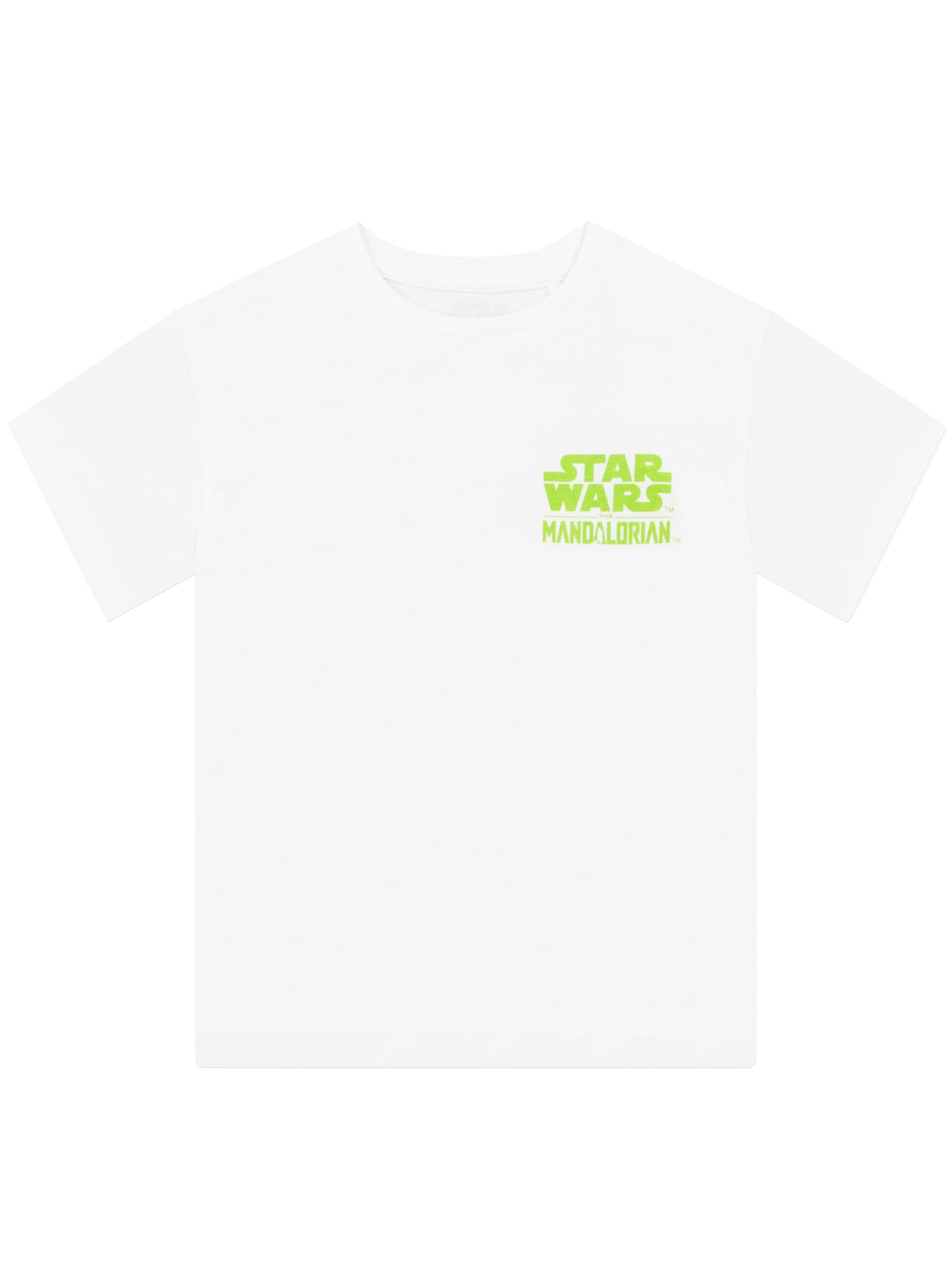Buy Character Green Star Wars The Mandalorian Grogu T-Shirt from
