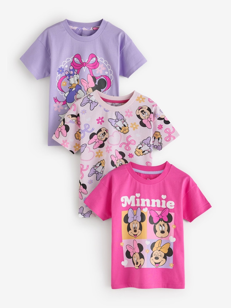 Character Disney Minnie Mouse T-Shirts 3 Pack - Larawan 1 ng 5