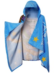 Character Blue Disney Toy Story Swimming And Bath Wrap Towel Poncho - Image 6 of 9
