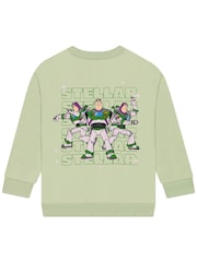 Character Green Disney Toy Story Sweatshirt Buzz Lightyear - Image 4 of 6