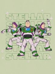 Character Green Disney Toy Story Sweatshirt Buzz Lightyear - Image 5 of 6