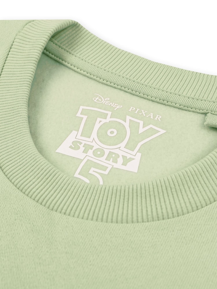 Character Green Disney Toy Story Sweatshirt Buzz Lightyear - Image 6 of 6