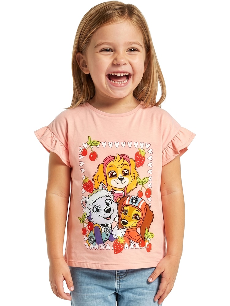 Character Cream Paw Patrol Stawberries T-Shirt - Image 2 of 9 Character Cream Paw Patrol Stawberries T-Shirt - Image 2 of 9