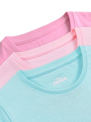 Character Disney Frozen Anna And Elsa T-Shirts 3 Pack - Imagen 5 de 5