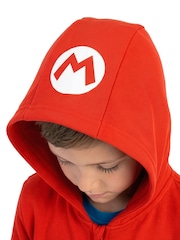 Character Red Super Mario Zip Through Hoodie - Image 5 of 11