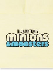 Character Yellow Minions T-Shirt Glitter BFF - Image 9 of 10