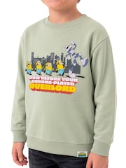 Character Green Minions Sweatshirt - Image 4 of 10
