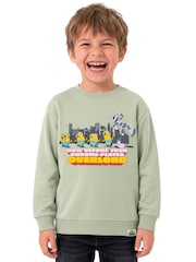 Character Green Minions Sweatshirt - Image 5 of 10
