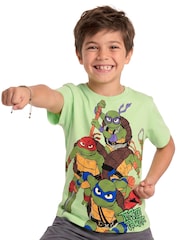 Character Green Teenage Mutant Ninja Turtles T-Shirt - Image 4 of 10