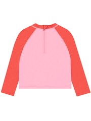 Character Pink Disney Minnie Mouse Long Sleeve Swimming Costume - Image 8 of 11