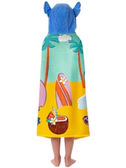 Character Blue Disney Stitch And Angel Swimming And Bath Wrap Towel Poncho - Image 3 of 10