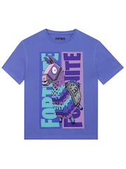 Character Blue Fortnite T-Shirts 3 Pack - Image 2 of 5