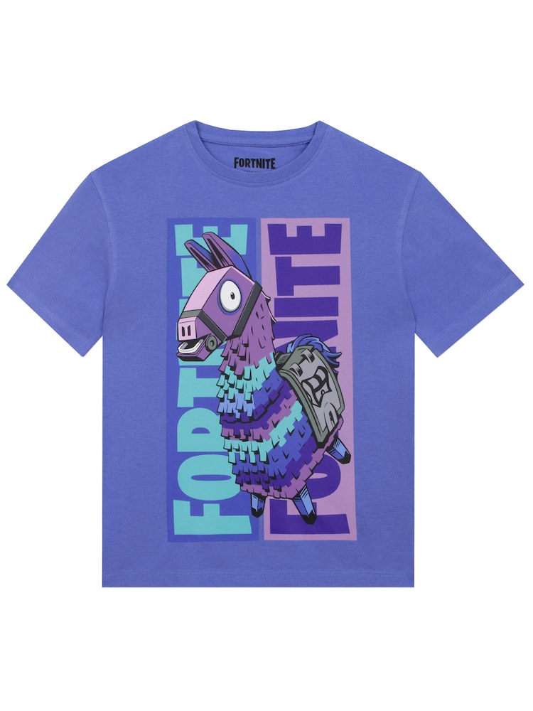 Character Blue Fortnite T-Shirts 3 Pack - Image 2 of 5