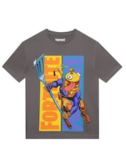 Character Blue Fortnite T-Shirts 3 Pack - Image 4 of 5