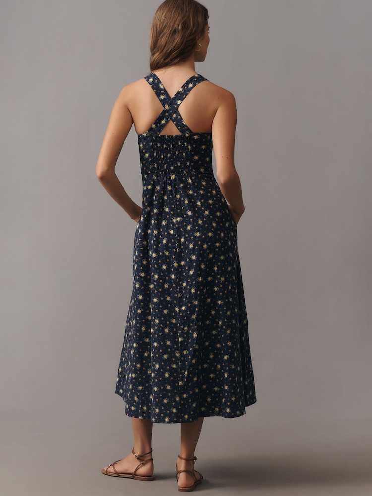 anthropologie a line dress Sleeveless V-Neck Deco A-Line by in Black, Size: XXS Petite XXS Petite Anthropology > Anthropologie" A-Line Dress