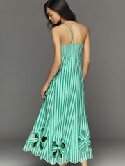 Anthropologie One-Shoulder Cutwork Dress - Image 3 of 3