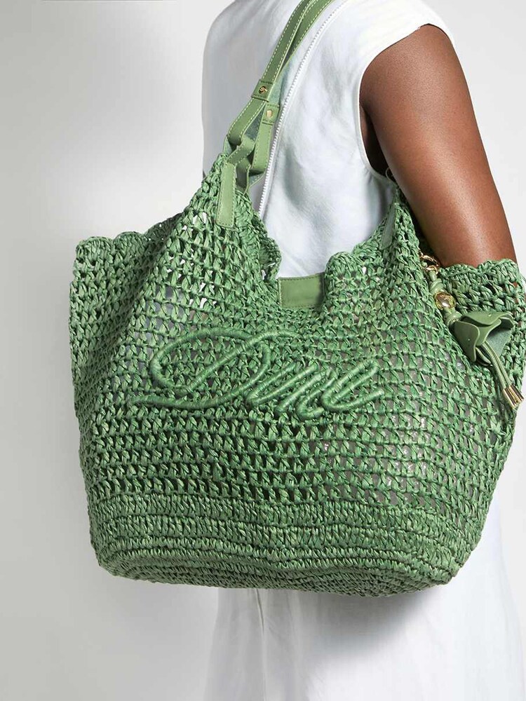Dune London Green Dewdrop Shoulder Bag - Image 1 of 6