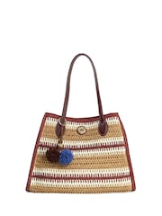 Dune London Red Devotedly Shopper Bag - Image 1 of 6
