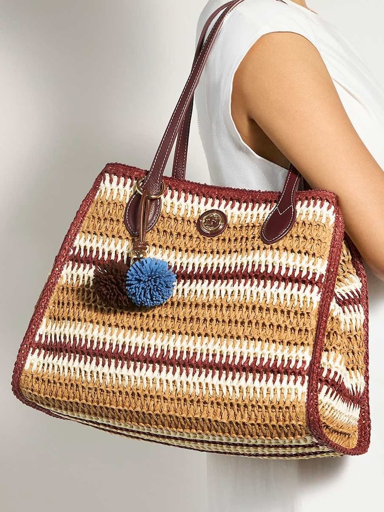 Dune London Red Devotedly Shopper Bag - Image 6 of 6