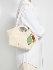 Dune London White Dinidaylight Shopper Bag - Image 1 of 6