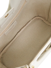 Dune London White Dinidaylight Shopper Bag - Image 6 of 6